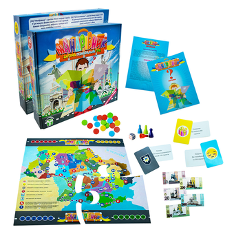  «Настольная игра Strateg Мандрівник (30211)», бренда Strateg - фото №3 - миниатюра