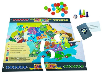  «Настольная игра Strateg Мандрівник (30211)», бренда Strateg - фото №4 - миниатюра