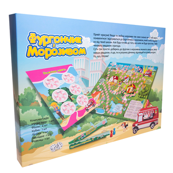  «Настольная игра Strateg Фургончик с мороженым (30216)», бренда Strateg - фото №2 - миниатюра