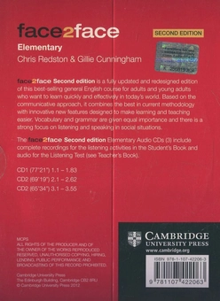 Бумажная книга «Face2face. Elementary Class Audio CDs (3 CD)», авторов Крис Редстон, Джилли Каннингем - фото №3 - миниатюра
