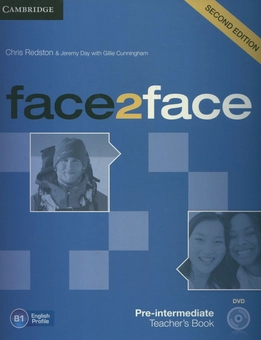 Бумажная книга «Face2face. Pre-intermediate Teacher's Book with DVD», авторов Джилли Каннингем, Крис Редстон, Джереми Дей - фото №1 - миниатюра