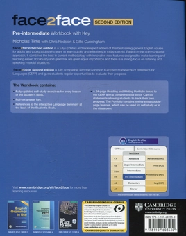 Паперова книга «Face2face. Pre-intermediate. Workbook with Key», автор Микола Тімсіт - фото №3 - мініатюра