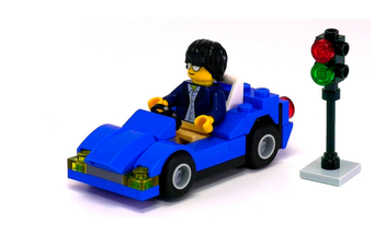  «Конструктор LEGO City Спортивная машина 47 деталей (30349)», бренда LEGO - фото №2 - миниатюра