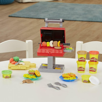  «Набір для творчості Play-Doh з пластиліном Гриль (5010993786244)», бренду Hasbro - фото №3 - мініатюра