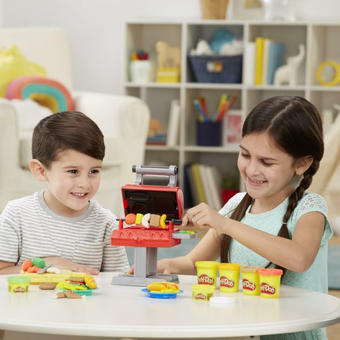  «Набір для творчості Play-Doh з пластиліном Гриль (5010993786244)», бренду Hasbro - фото №4 - мініатюра