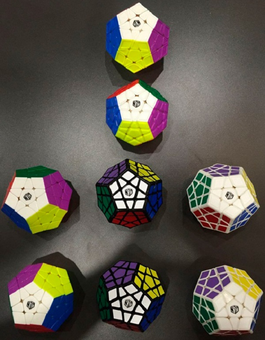  «Игрушка-головоломка QiYi Galaxy Megaminx sculpture (QYXMD1)», бренда QiYi - фото №3 - миниатюра