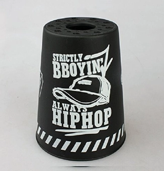  «Іграшка-головоломка YJ Speed ​​Flying Cups with Bag Graffiti Black (YJTB09)», бренду YJ - фото №4 - мініатюра
