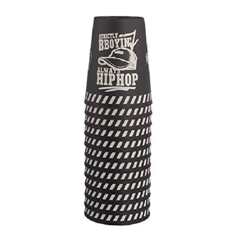  «Іграшка-головоломка YJ Speed ​​Flying Cups with Bag Graffiti Black (YJTB09)», бренду YJ - фото №3 - мініатюра