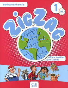 Паперова книга «Zigzag 1. Livre de leleve (+CD)», автор Елен Вантьє - фото №2 - мініатюра