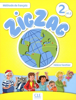 Паперова книга «ZigZag 2 Livre de leleve (+ CD)», автор Елен Вантьє - фото №2 - мініатюра