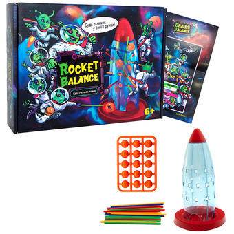  «Настольная игра Strateg Rocket Balance (30407)», бренда Strateg - фото №3 - миниатюра