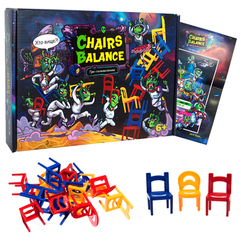  «Настольная игра Strateg Chairs Balance (30408)», бренда Strateg - фото №3 - миниатюра