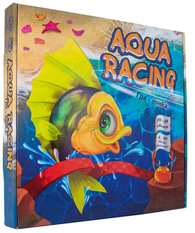  «Настольная игра Strateg Aqua racing (30416)», бренда Strateg - фото №1 - миниатюра