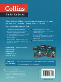 Паперова книга «Collins Listening for IELTS (+ 2 CD-ROM)», авторів Фіона Ейш, Джо Томлінсон - фото №3 - мініатюра