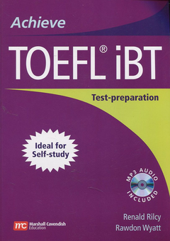 Бумажная книга «Achieve TOEFL  iBT test Prep (+CD)», авторов Ренальд Рилки, Родон Уайатт - фото №1 - миниатюра