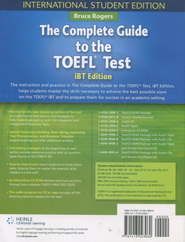Бумажная книга «Complete Guide to the TOEFL Test iBT, The Student's Book with CD-ROM», автор Брюс Роджерс - фото №3 - миниатюра