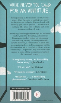 Бумажная книга «The Hundred-year-old Man Who Climbed Out of the Window Who Disappeared», автор Юнас Юнассон - фото №3 - миниатюра