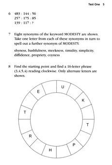 Паперова книга «IQ Testing: Increase Your Vocabulary and Develop Your Powers of Calculation and Logical Reasoning», авторів Філіп Картер, Кен Рассел - фото №6 - мініатюра