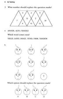 Паперова книга «IQ Testing: Increase Your Vocabulary and Develop Your Powers of Calculation and Logical Reasoning», авторів Філіп Картер, Кен Рассел - фото №5 - мініатюра