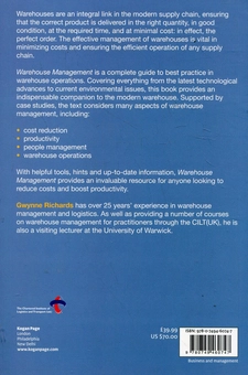 Бумажная книга «Warehouse Management: A Complete Guide to Improving Efficiency and Minimizing Costs in the Modern Warehouse», автор Гвин Ричардс - фото №3 - миниатюра