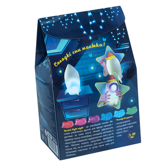  «Набор для творчества Strateg Rocket light night (30709)», бренда Strateg - фото №3 - миниатюра