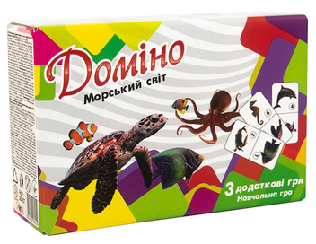 «Домино Strateg Морской мир (30767)», бренда Strateg - фото №1 - миниатюра