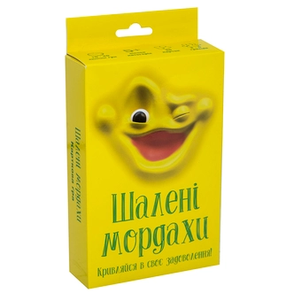 «Настольная игра Strateg Шалені мордахи (30857)», бренда Strateg - фото №2 - миниатюра