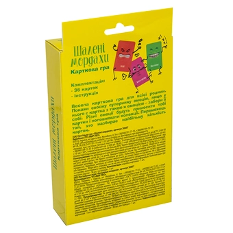 «Настольная игра Strateg Шалені мордахи (30857)», бренда Strateg - фото №3 - миниатюра
