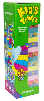  «Настольная игра Strateg Kid’s Tower (30863)», бренда Strateg - фото №1 - миниатюра