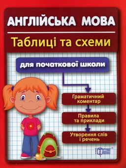 Бумажная книга «Таблиці та схеми для початкової школи. Англійська мова», авторов Наталья Вакуленко, Татьяна Вакуленко - фото №1 - миниатюра