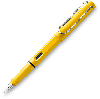  «Ручка чернильная Lamy Safari Желтая F (4014519273073)», бренда Lamy - фото №1 - миниатюра