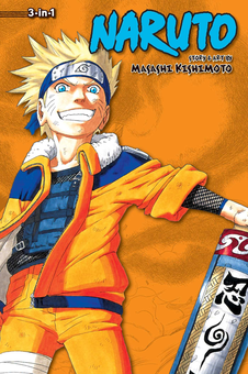 Бумажная книга «Naruto. 3-in-1 Edition. Volume 4», автор Масаси Кисимото - фото №2 - миниатюра