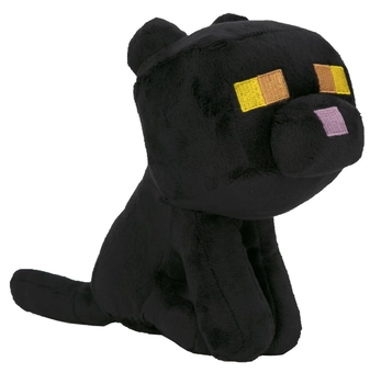  «Мягкая игрушка JINX Minecraft Happy Explorer Black Cat (JINX-9295)», бренда JINX - фото №1 - миниатюра