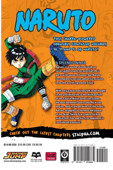 Бумажная книга «Naruto. 3-in-1 Edition. Volume 4», автор Масаси Кисимото - фото №3 - миниатюра