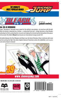 Паперова книга «Bleach. Volume 39», автор Тайто Кубо - фото №2 - мініатюра