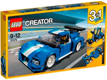  «Конструктор LEGO Creator Гоночный автомобиль (31070)», бренда LEGO - фото №1 - миниатюра