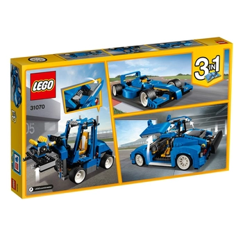  «Конструктор LEGO Creator Гоночный автомобиль (31070)», бренда LEGO - фото №3 - миниатюра