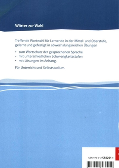 Паперова книга «Wörter zur Wahl. Wortschatzübungen Deutsch als Fremdsprache», авторів Шюсслер Інгрід, Ференбах Магда - фото №2 - мініатюра