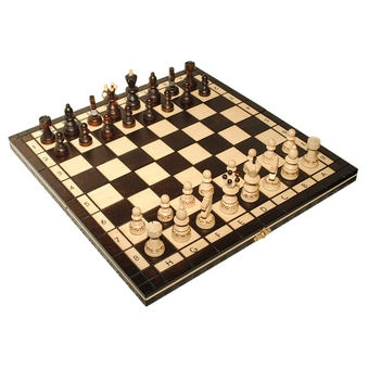  «Шахматы Madon Pearl Small 313401 коричневые (63135)», бренда Madon - фото №2 - миниатюра