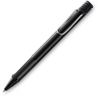 «Ручка шариковая Lamy Safari Сияющая Черная (4014519654261)», бренда Lamy - фото №1 - миниатюра