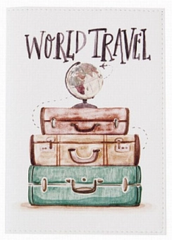 «Обложка для паспорта Just Cover World travel (4823087001359)», бренда Just Cover - фото №1 - миниатюра