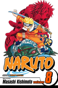 Бумажная книга «Naruto. Volume 8», автор Масаси Кисимото - фото №1 - миниатюра