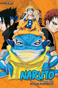 Бумажная книга «Naruto. 3-in-1 Edition. Volume 5», автор Масаси Кисимото - фото №1 - миниатюра