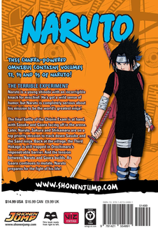 Бумажная книга «Naruto. 3-in-1 Edition. Volume 5», автор Масаси Кисимото - фото №2 - миниатюра