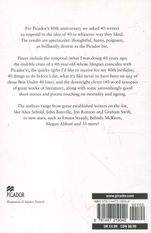 Бумажная книга «The Picador Book of 40: 40 Writers Inspired by a Number» - фото №3 - миниатюра