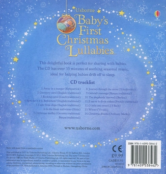 Паперова книга «Baby's First Christmas Lullabies (+ CD)», автор Фіона Вотт - фото №3 - мініатюра