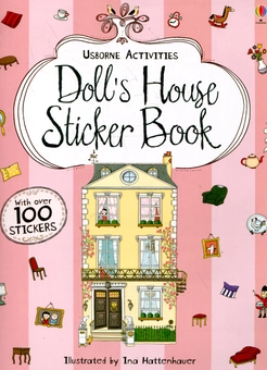 Бумажная книга «Doll's House Sticker Book» - фото №1 - миниатюра