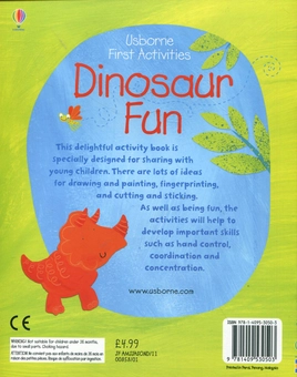 Бумажная книга «Dinosaur Fun», автор Фиона Уотт - фото №3 - миниатюра