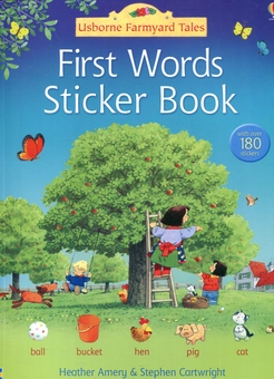 Паперова книга «First Words Sticker Book», автор Гізер Амері - фото №2 - мініатюра