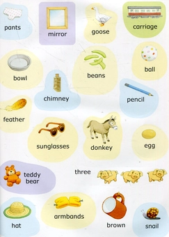 Паперова книга «First Words Sticker Book», автор Гізер Амері - фото №4 - мініатюра